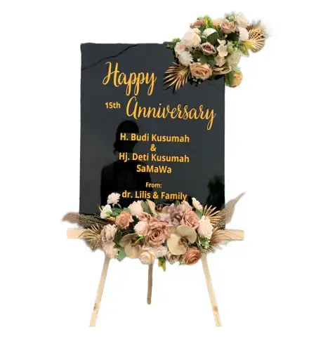 Papan Bunga Akrilik Kampar