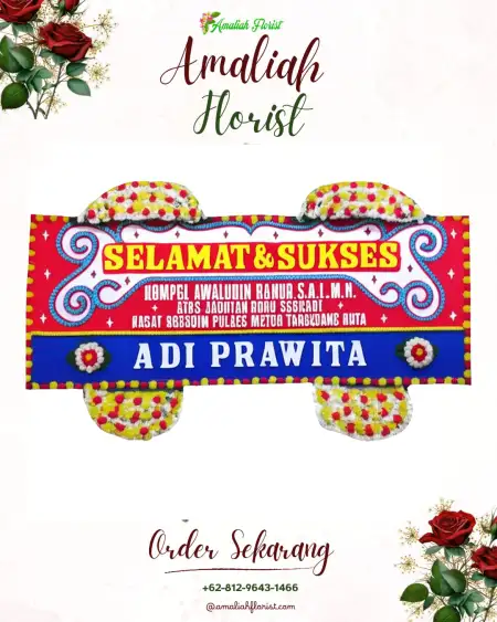 Papan Bunga Ucapan Selamat Kampar